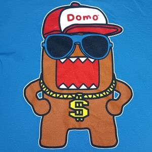 Y2K Domo Hip Hop DJ Shirt Vintage Rap Tee Kun Sup Bro